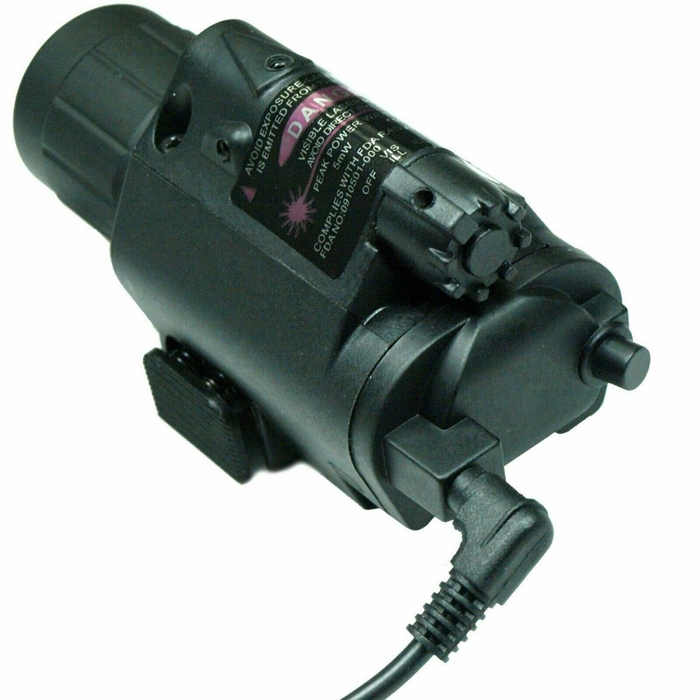 Red Laser Sight & CREE LED Flash Light Combo with Picatinny Rail Mount