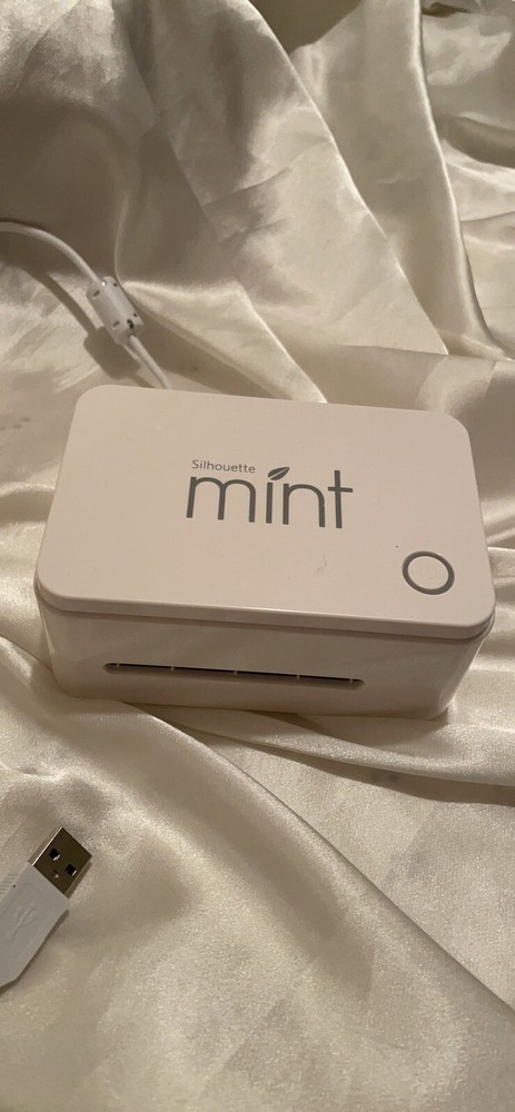 Silhouette Mint Studio Stamp Maker Untested Has Cords