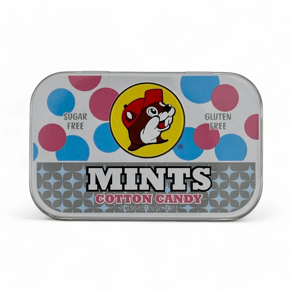 Buc-ee's Mints- Cotton Candy (4 Pack)