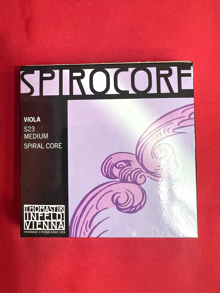 4 x 100% Authentic Spirocore Viola String 4/4 Set S23 15 -16.5" Medium