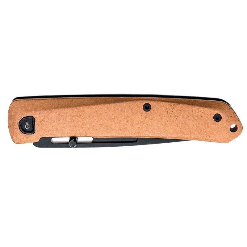 Gerber Affinity Copper Folding Pocket Knife D2 blade Machined Copper Scales