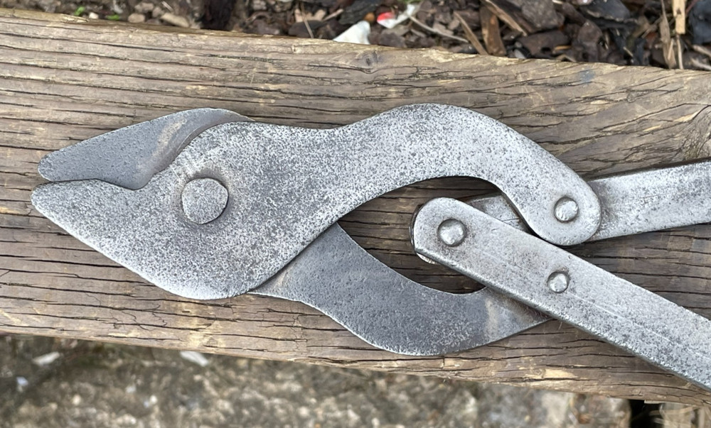 Vintage Folding Barbed Wire Cutters Military ? Tool