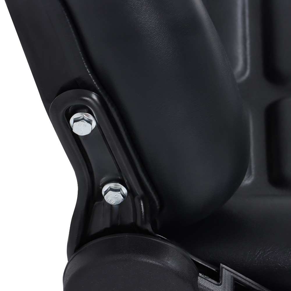 LABLT Forklift Universial Fold Down Seat With Adjustable Angle Back And Slide