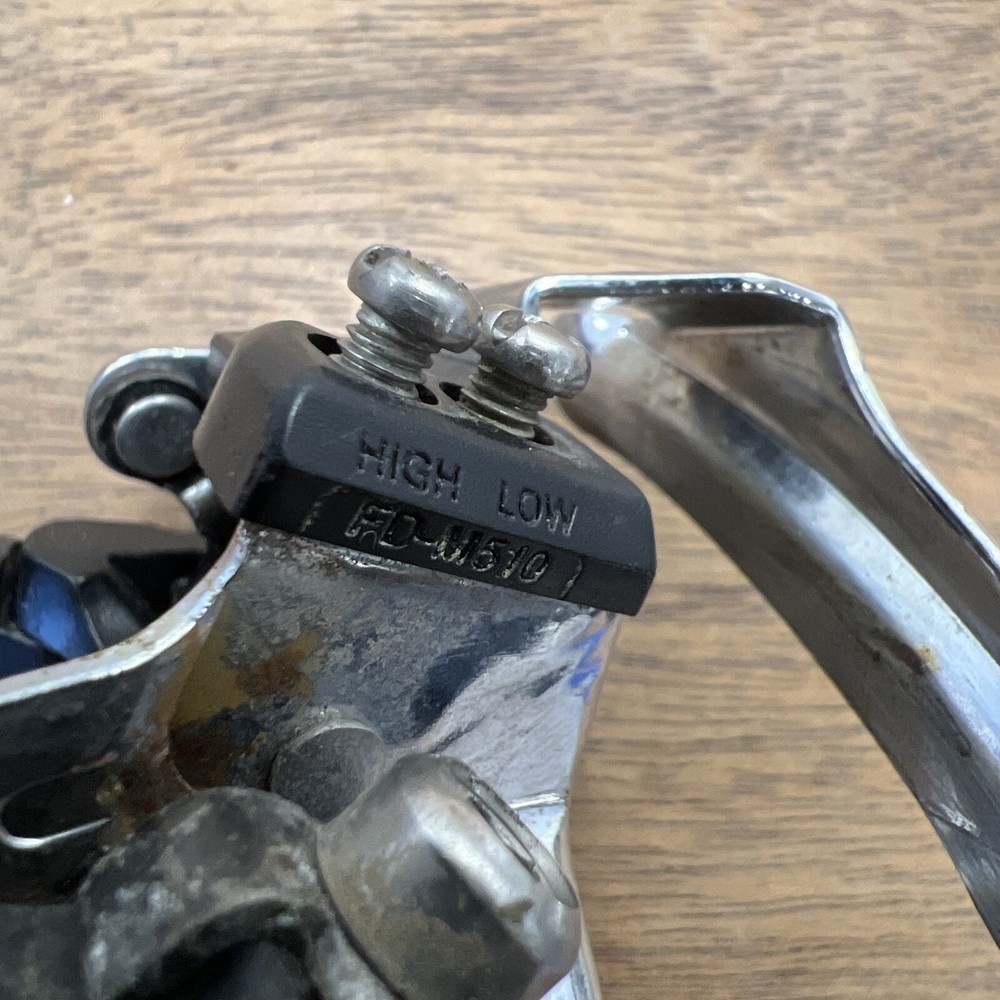 Shimano Deore Triple Front Derailleur FD-M510 Dual Pull Low Clamp 34.9mm