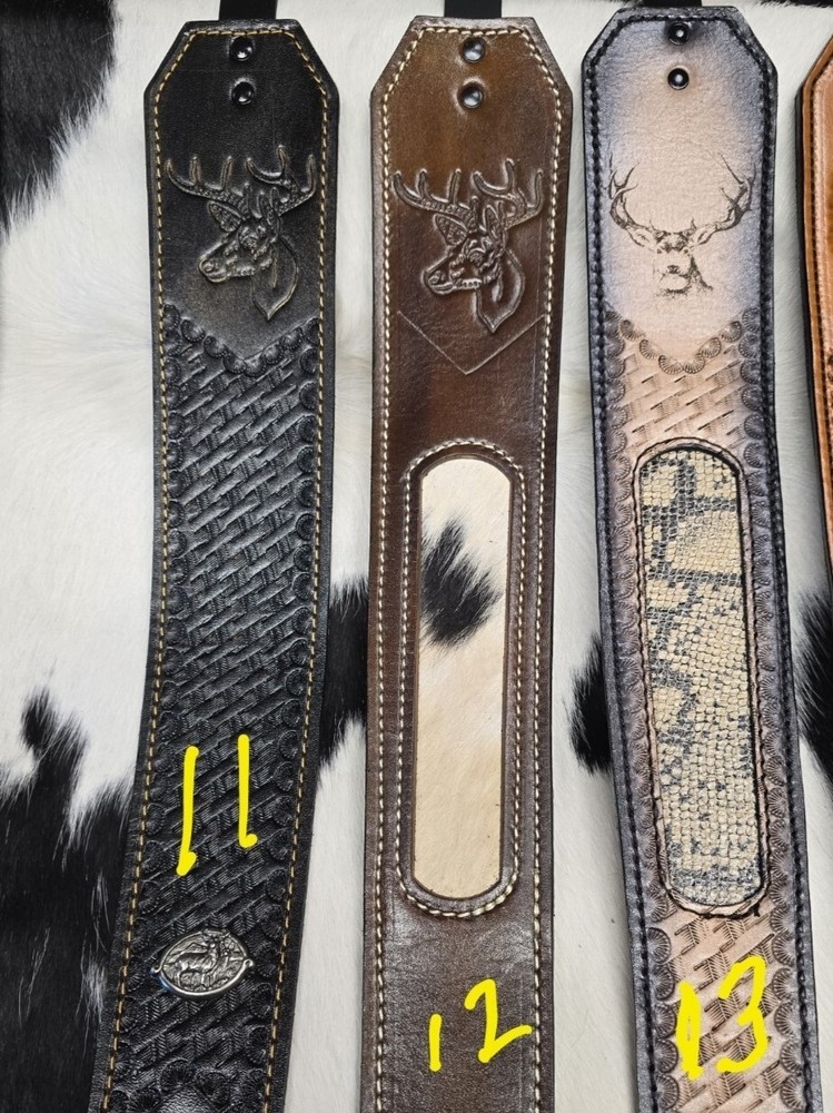CUSTOM LEATHER RIFLE/ SHOTGUNG SLING