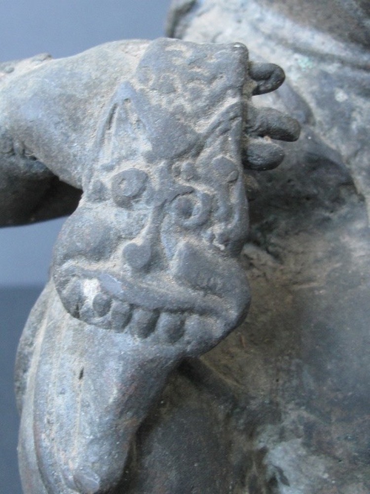 Old Deity In Bronze, Bali