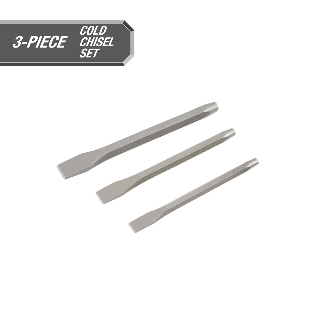 3-Piece Heavy Duty Cold Chisel Set, 4031