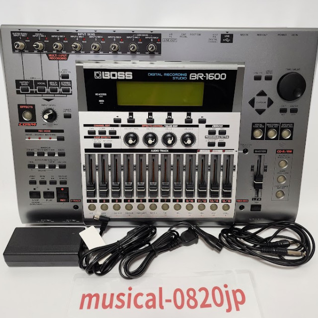 BOSS BR-1600CD Digital Record Studio Multi Track Recorder
