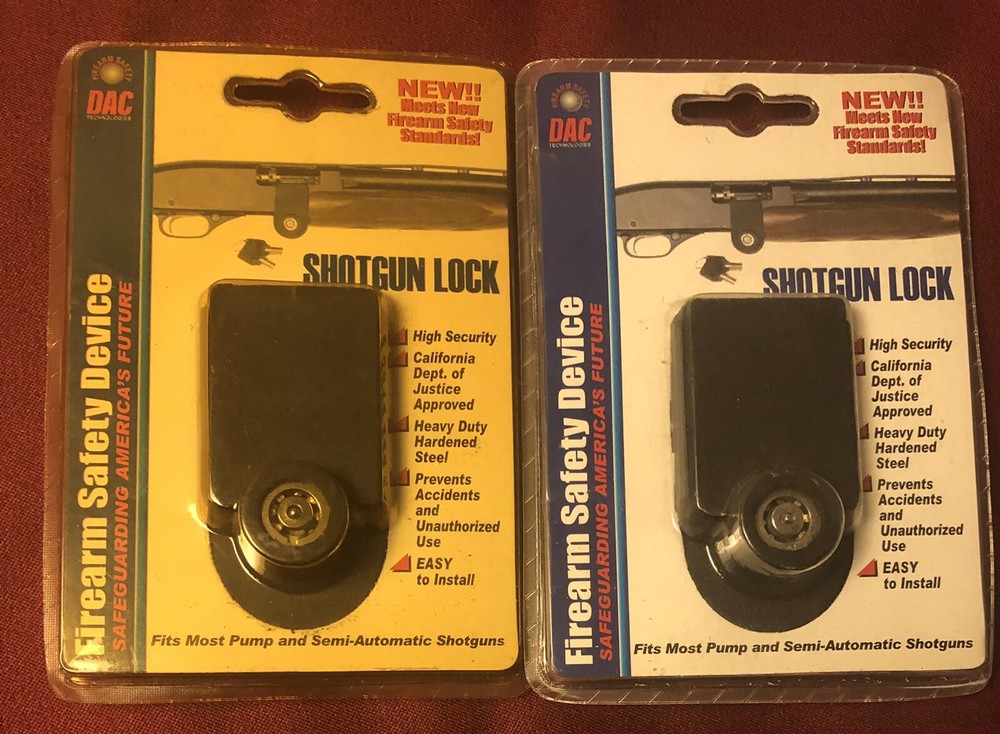 2 DAC Shotgun Trigger Locks