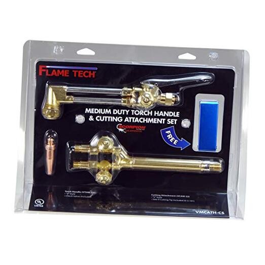 Medium Duty Torch Handle And Cutting Attachment Set, Victor Torch Kit,