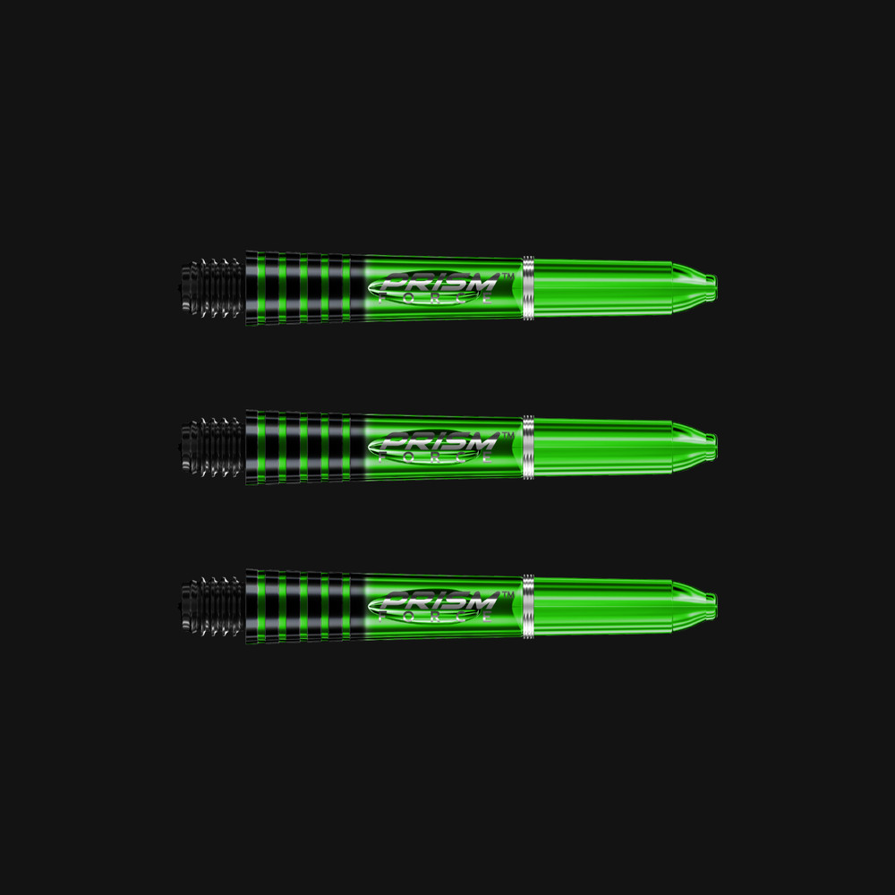 WINMAU PRISM FORCE SHAFTS SHORT GREEN