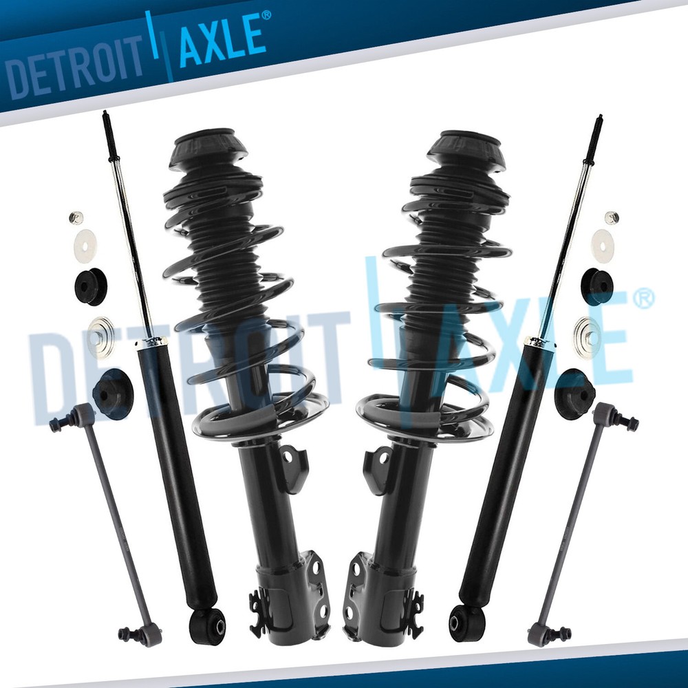 Front Struts Spring Rear Shock Absorbers Sway Bars Link for 2008 - 2010 Scion xD