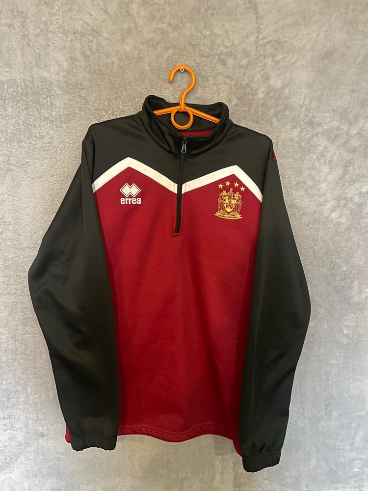 Wigan Training Jacket With Zipped Errea Polyester Mens Size XL