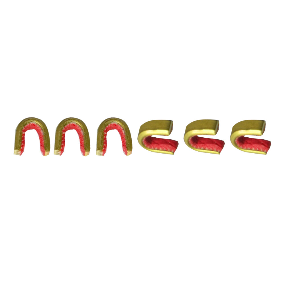 6/12 Archery Bow String Nocking Points Strings Nock Sets Brass Buckle Clip Knock