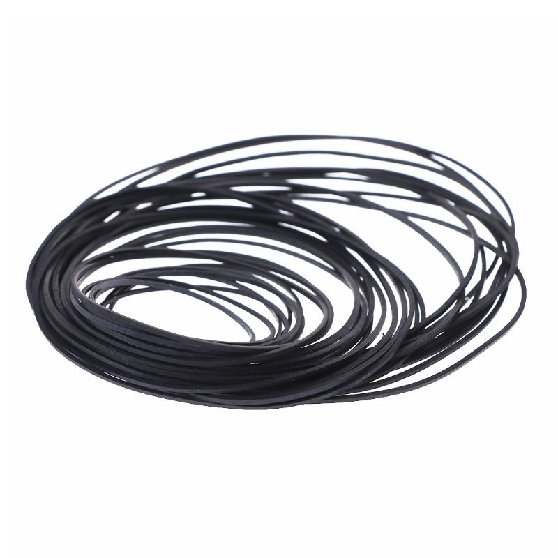 Rubber Belts for Electronics Universal Assorted Drive Flat Cassette Tape DVD