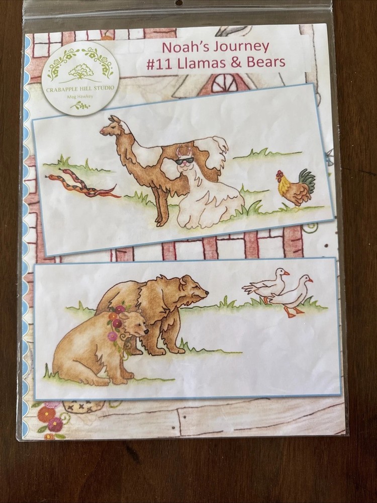 Crabapple Hill Noah’s journey BOM Quilt Pattern~Pre~owned