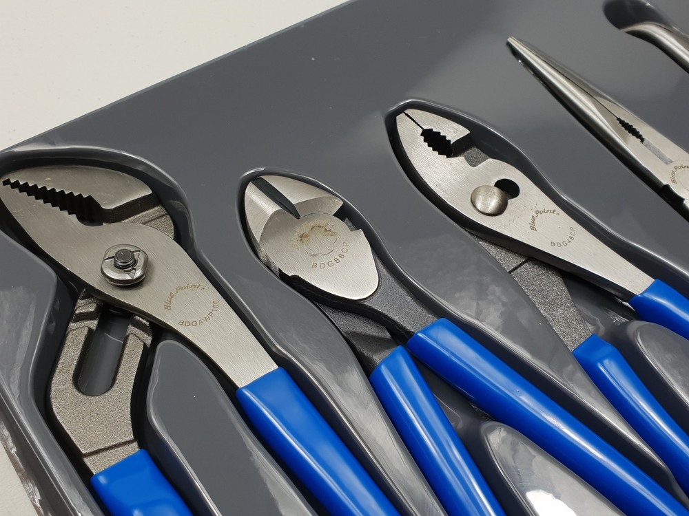 Blue Point 8pc Pliers & Cutters Set - As sold by Snap On.