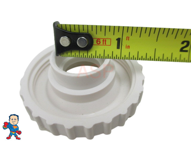 Replacement Cap & O-Ring Kit, Waterfall, 1", Diverter Valve, White