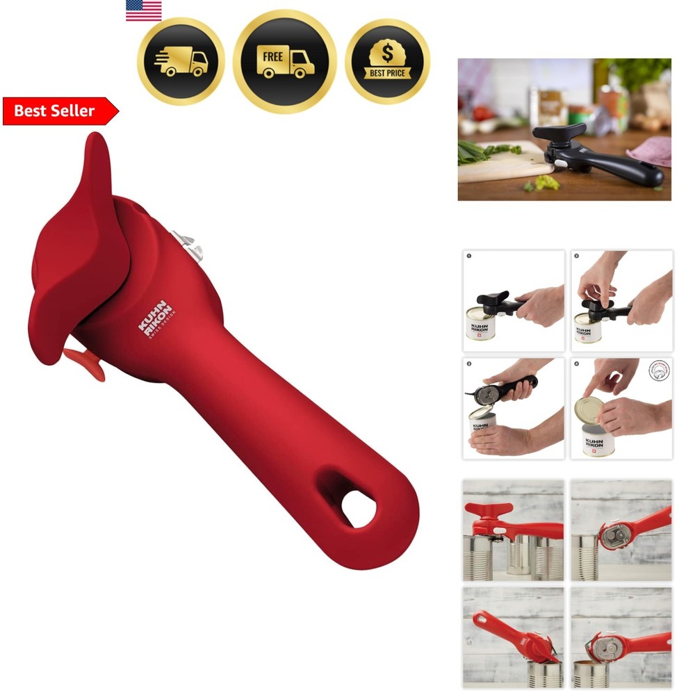 Can Opener Safety LidLifter Smooth Touch Ring Pull Easy Open Kitchen Tool