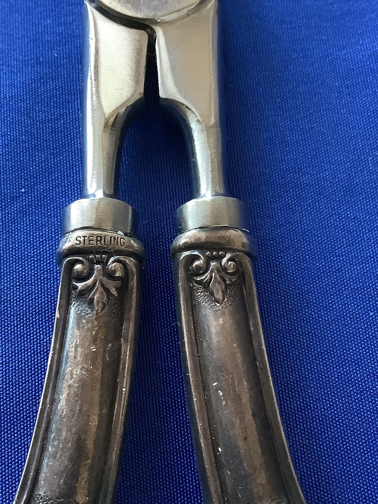 WEB Sterling Floral Kitchen Flower Grape Shears Scissors