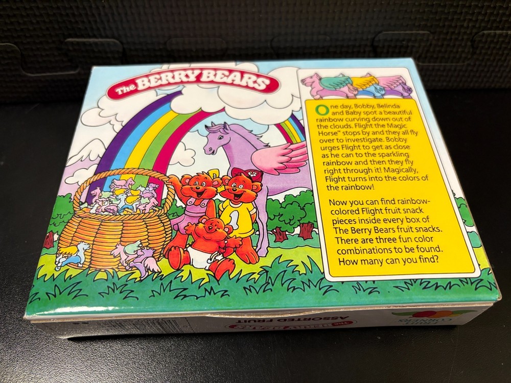 Berry Bears fruit snacks - Empty custom design display box