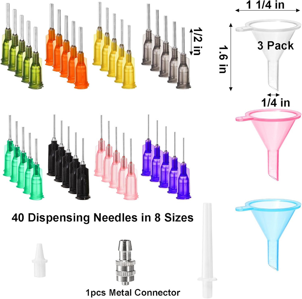 150 Pcs Pottery Tools Supplies, Ceramic Precision Applicator, Precision Tips ...