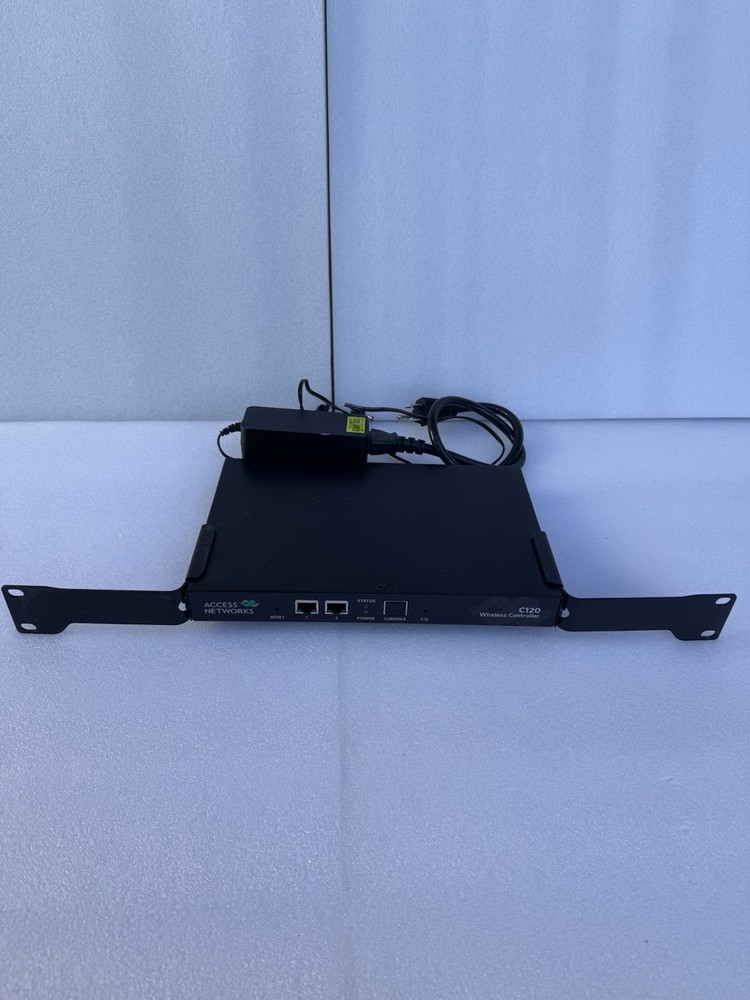 Access Networks C120 Wireless Controller - Power Cable & Rack Ears - Pre-owned