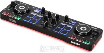 Hercules DJ DJControl Starlight Portable 2-channel DJ Controller