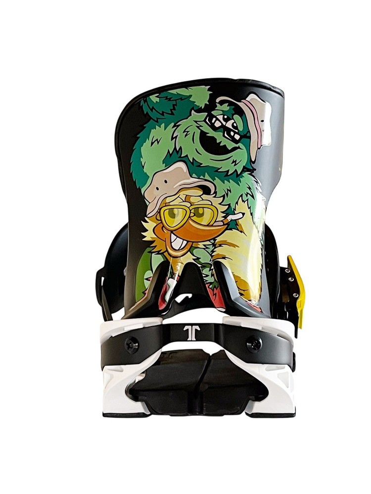 Technine Pro Slugger Snowboard Bindings Medium (US 6-8) New 2026