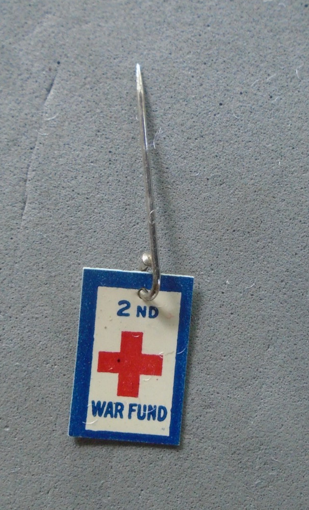 WWI 2nd War Fund pin