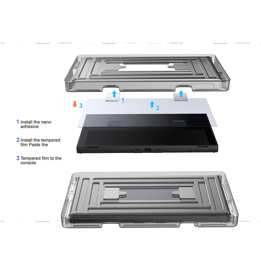2 Pack Tempered Glass Film Screen Protector Guard for Switch2 Gaming Console