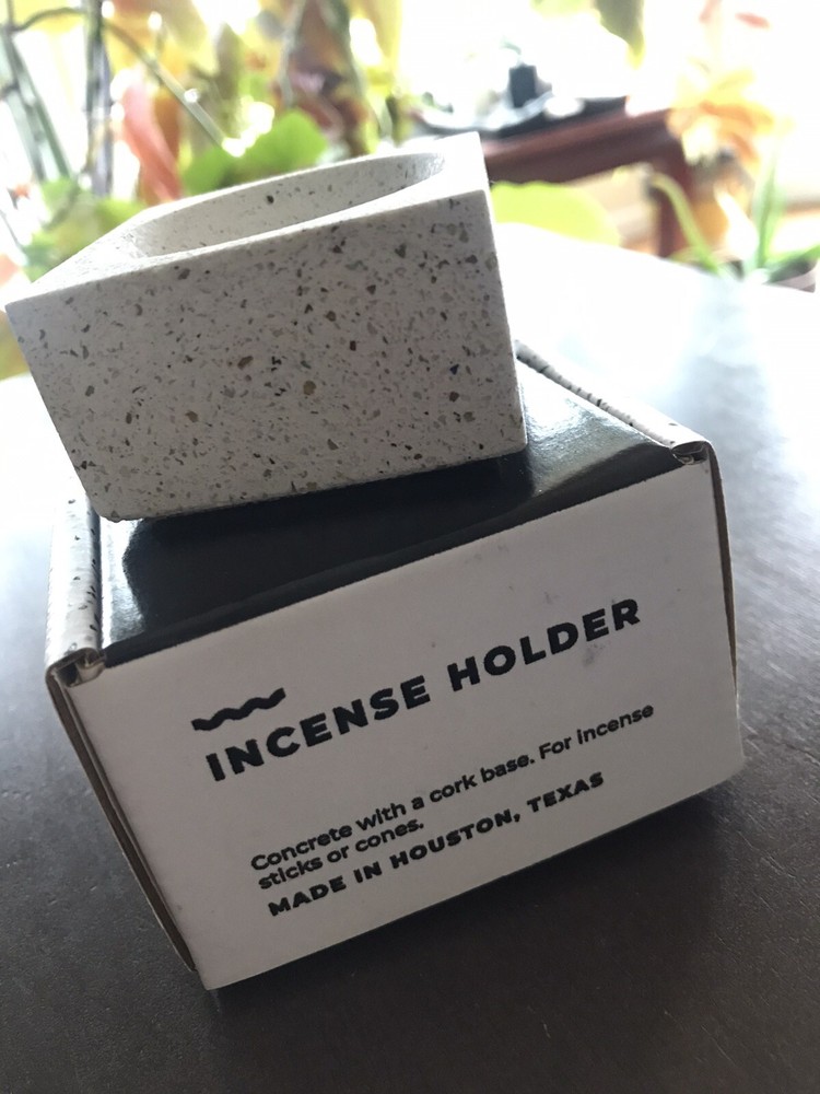 Pretti.Cool Square Incense Holder WHITE