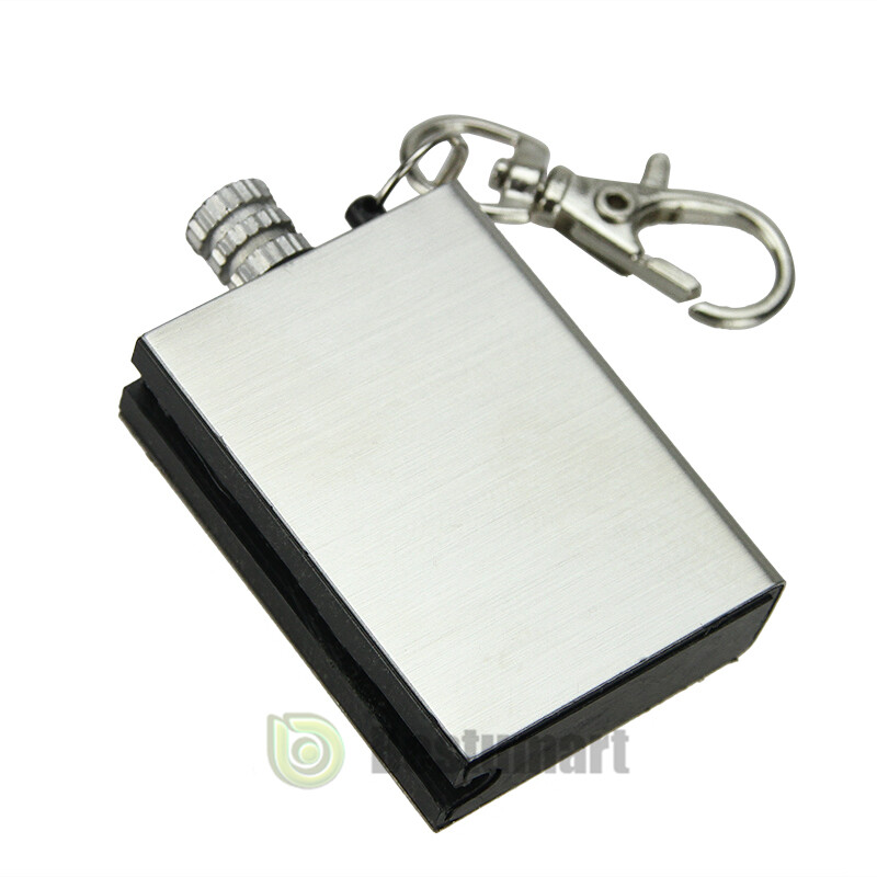 5Pcs Permanent Match Keychain Emergency Lighter Survival Tool Waterproof