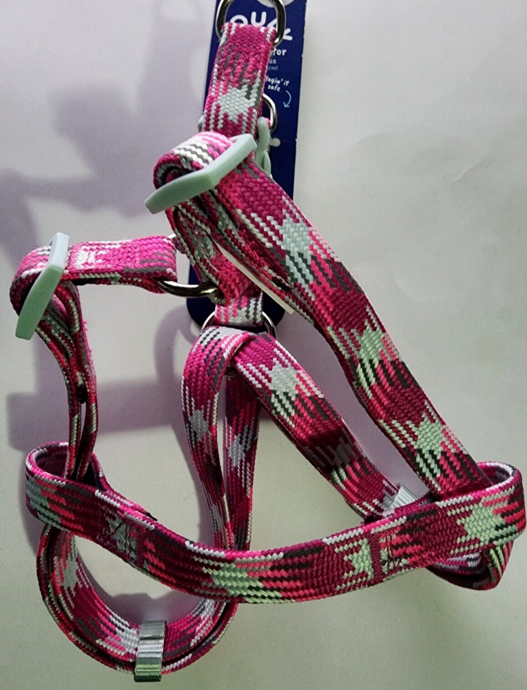 YOULY Pink Reflective Dog Harness, Extra Small / Small