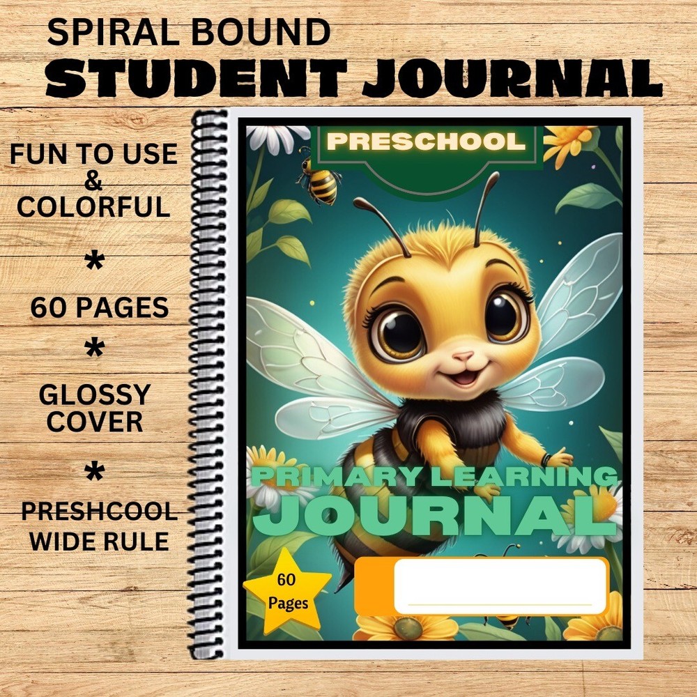 Preschool Story Journals  - Student Journal  #PS10