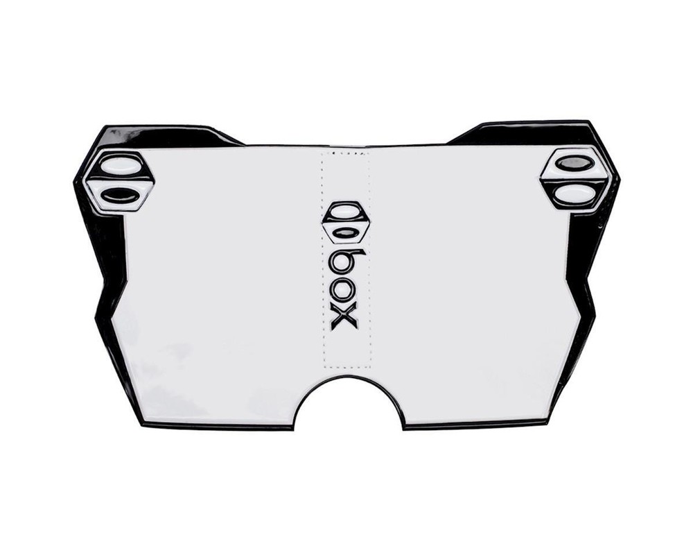 Box Two Side Number Plate (Black) (Side) [BX-NP15000SP-BK]