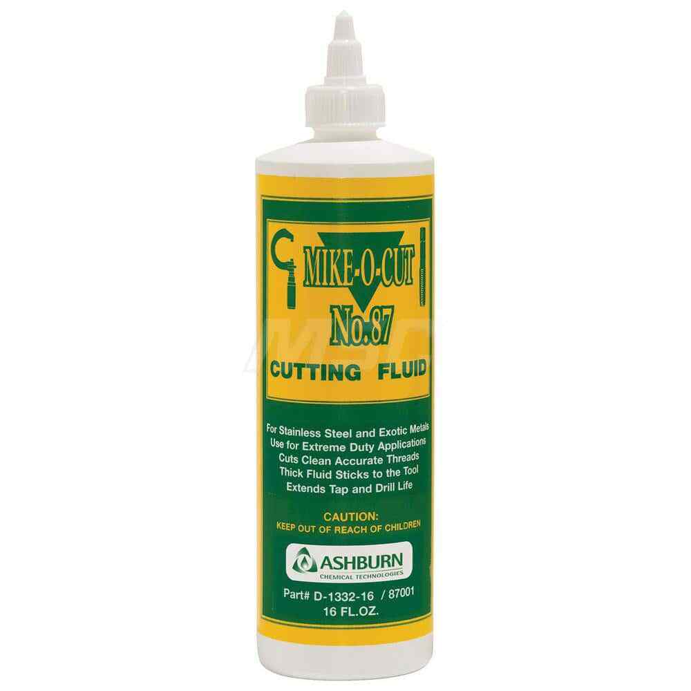 Ashburn D-1332-16 Metalworking Cutting Fluid: 16 fl oz Bottle