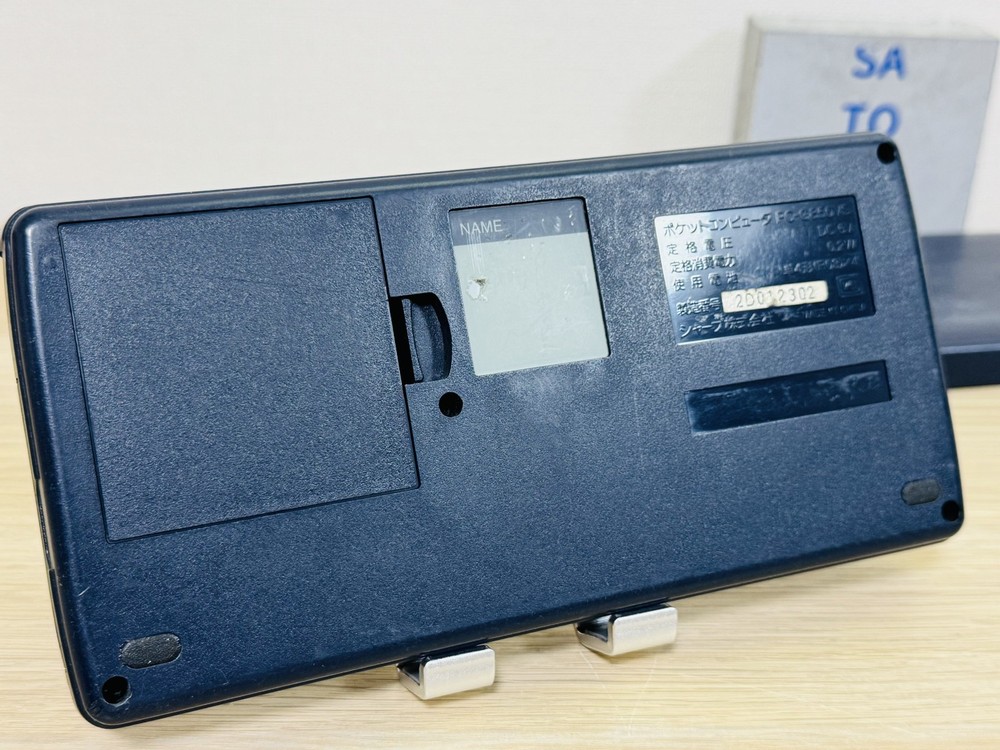 SHARP PC-G850VS Pocket Computer BASIC Tested Working See Description