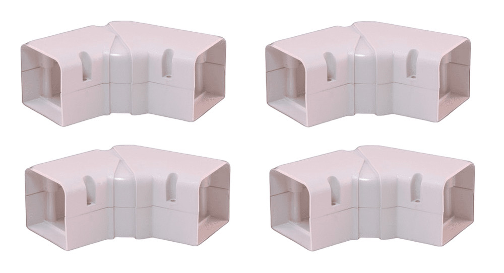 4-PACK Diversitech 230-AFB4 4 in. Speedichannel Adjustable Flat Bend