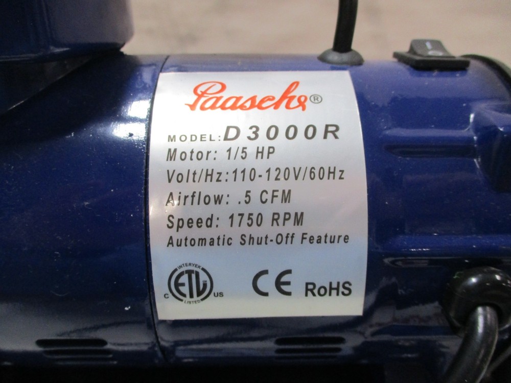 Paasch Paint Airbrush Compressor