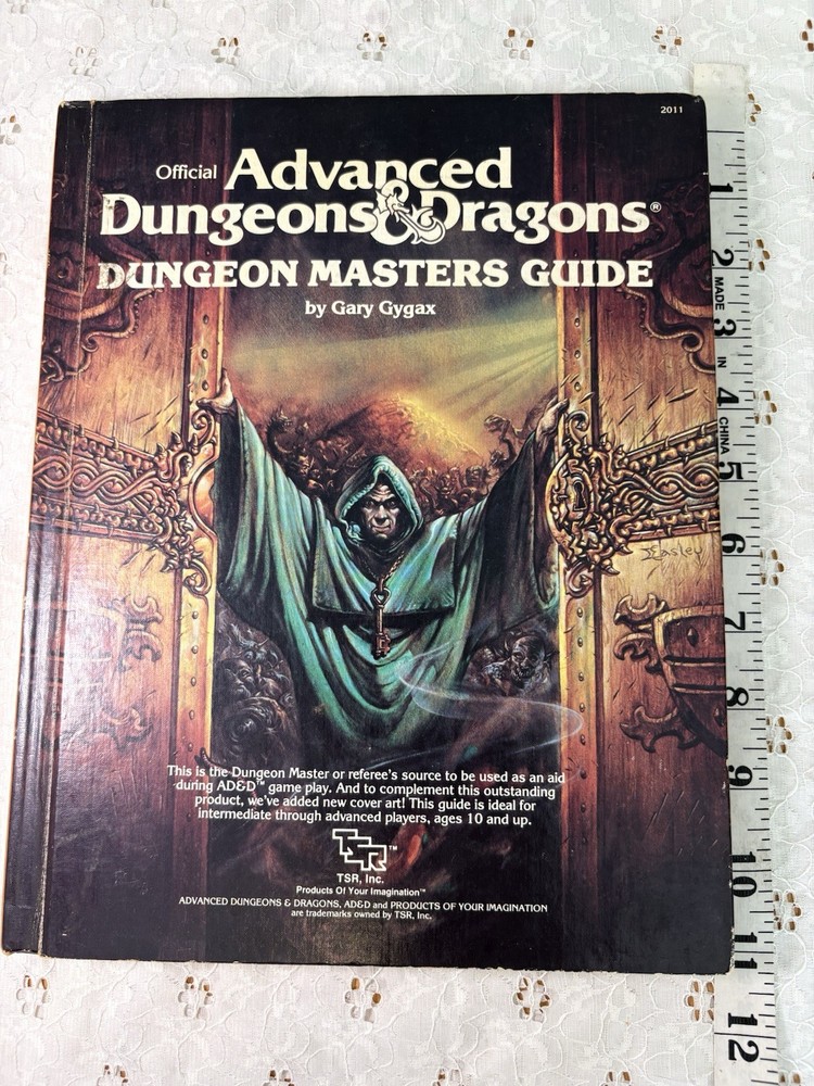 Dungeon Masters Guide _ TSR 2011 Advanced Dungeons & Dragons AD&D 1st Edition
