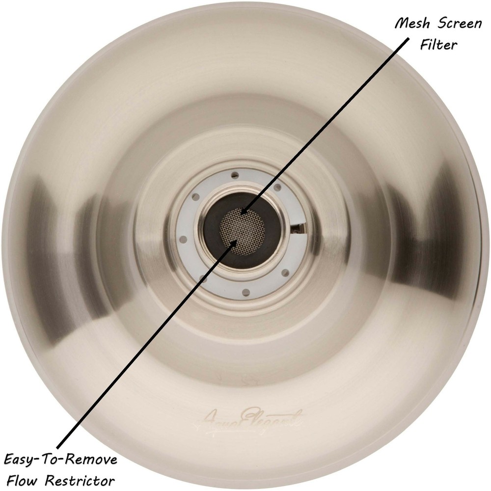 Massage & Mist Shower Head (Aqua Elegante) - Brushed Nickel