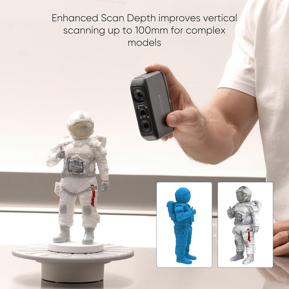 3DMakerpro Handheld 3D Scanner For 3D Printing Moose 0.03mm Accuracy 10FPS