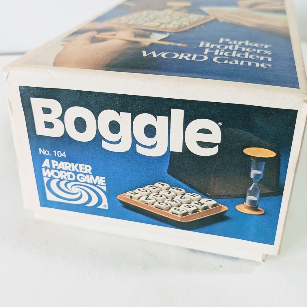 1976 Game Boggle Parker Brothers