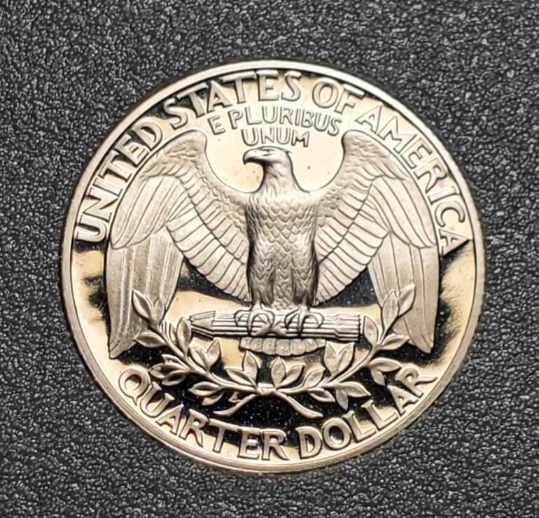 1987 S WASHINGTON QUARTER PROOF UNC #P914