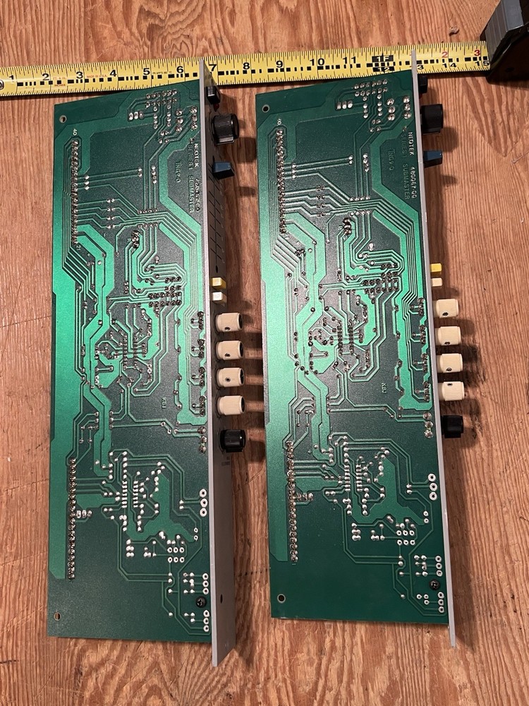 pair vintage 1982-83 Neotek Series I submaster console strips modules
