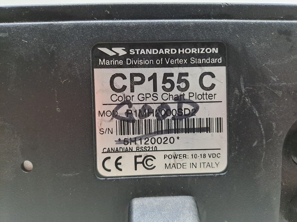 Standard Horizon CP155C GPS Chart Plotter GPS Display