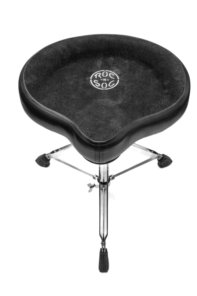 Drum Throne Nitro with Original Saddle Black ROC-N SOC
