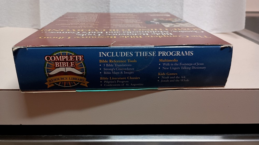 Complete Bible Resource Library Quickverse Products Parsons Tech PC CD 2001