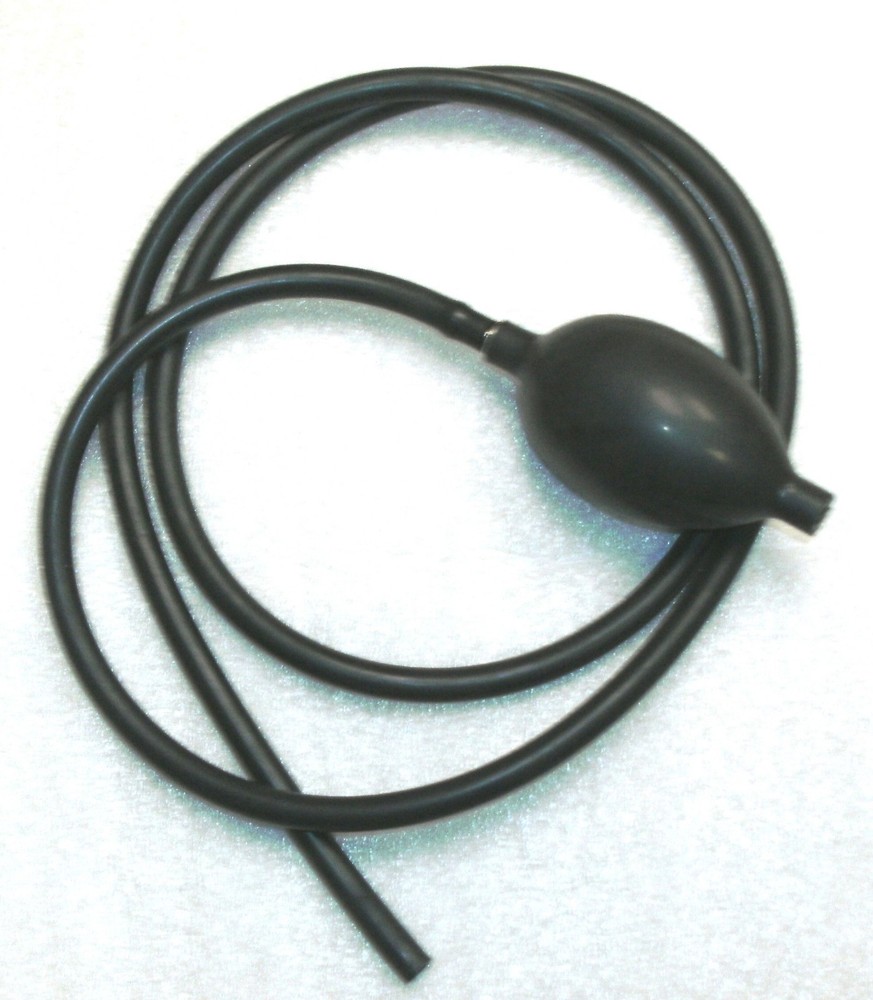 Rubber Air shutter release for Packard style Shutter Etc.6+ ft long, 4" bulb.
